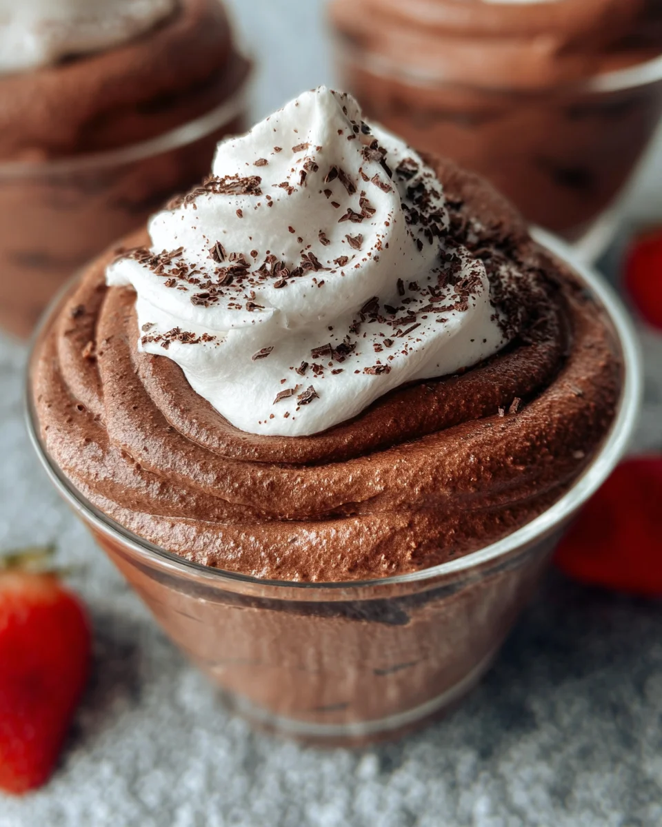 Vegan Chocolate Mousse with Aquafaba 16 Vegan