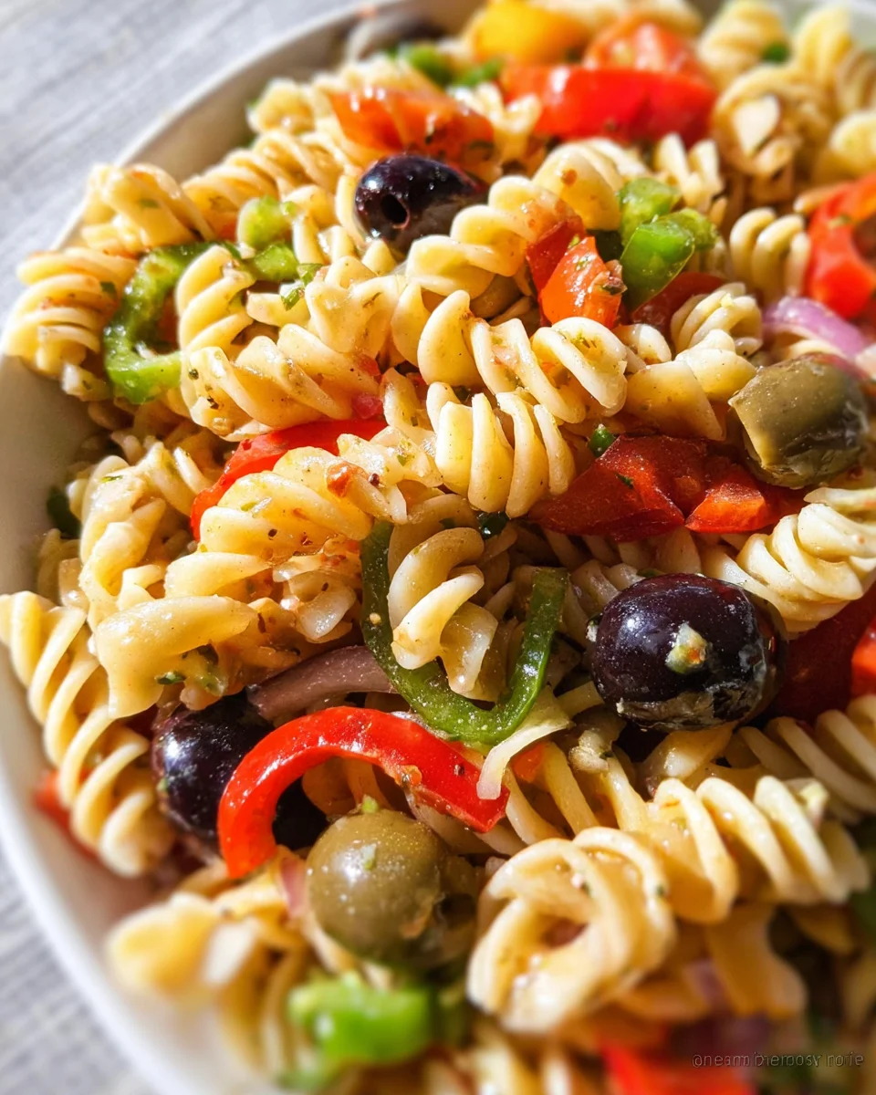 Vegan Pasta Salad 20 Vegan