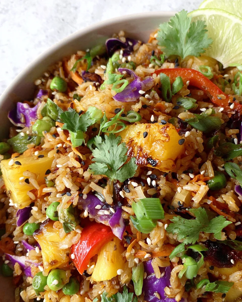Vegan Pineapple Fried Rice Vegan