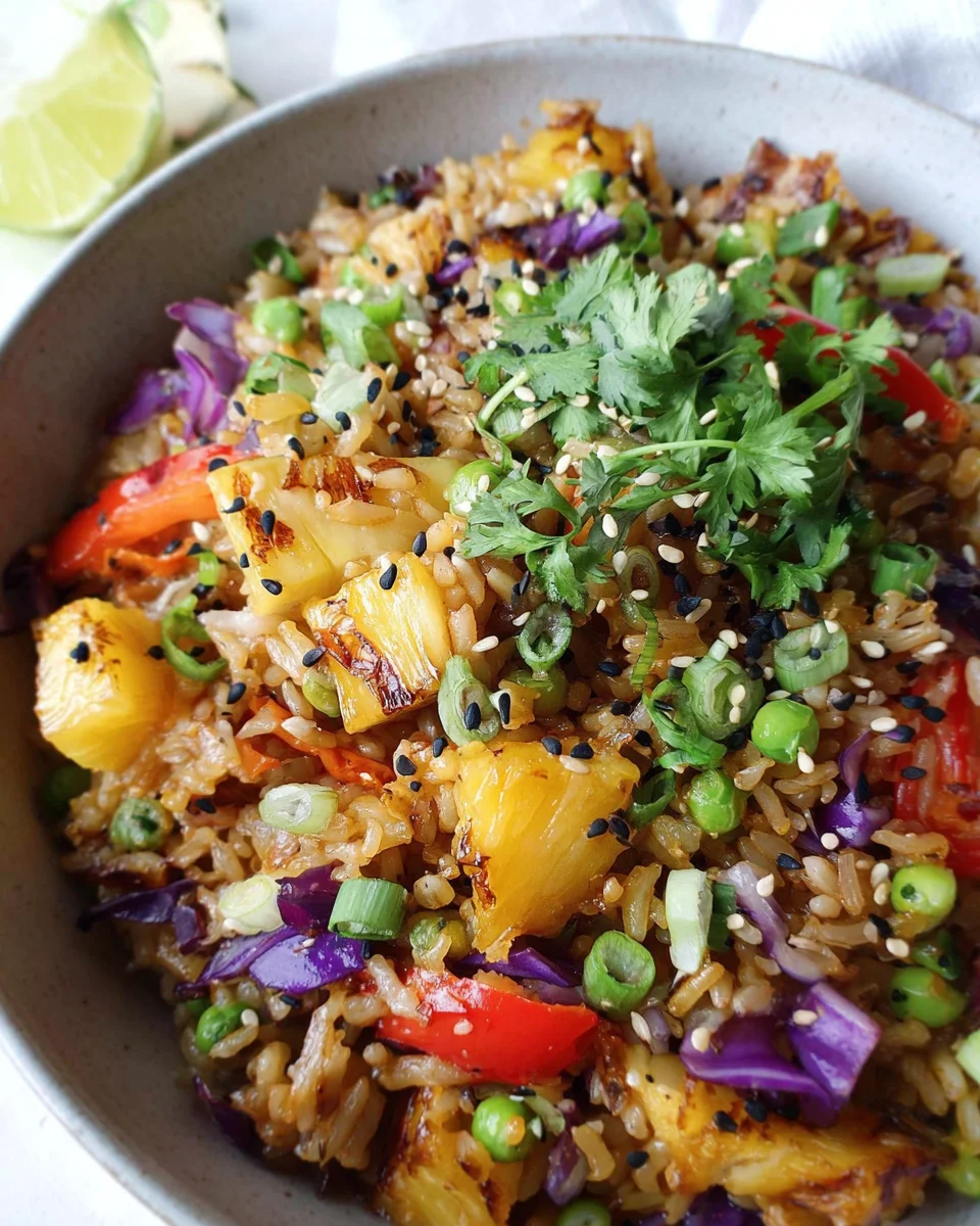Vegan Pineapple Fried Rice Vegan