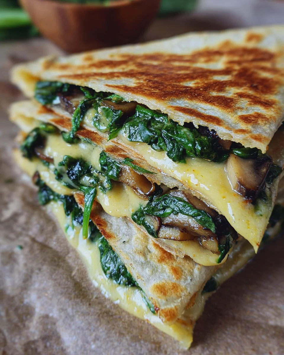 Vegan Spinach Quesadillas 27 Vegan Spinach Quesadillas