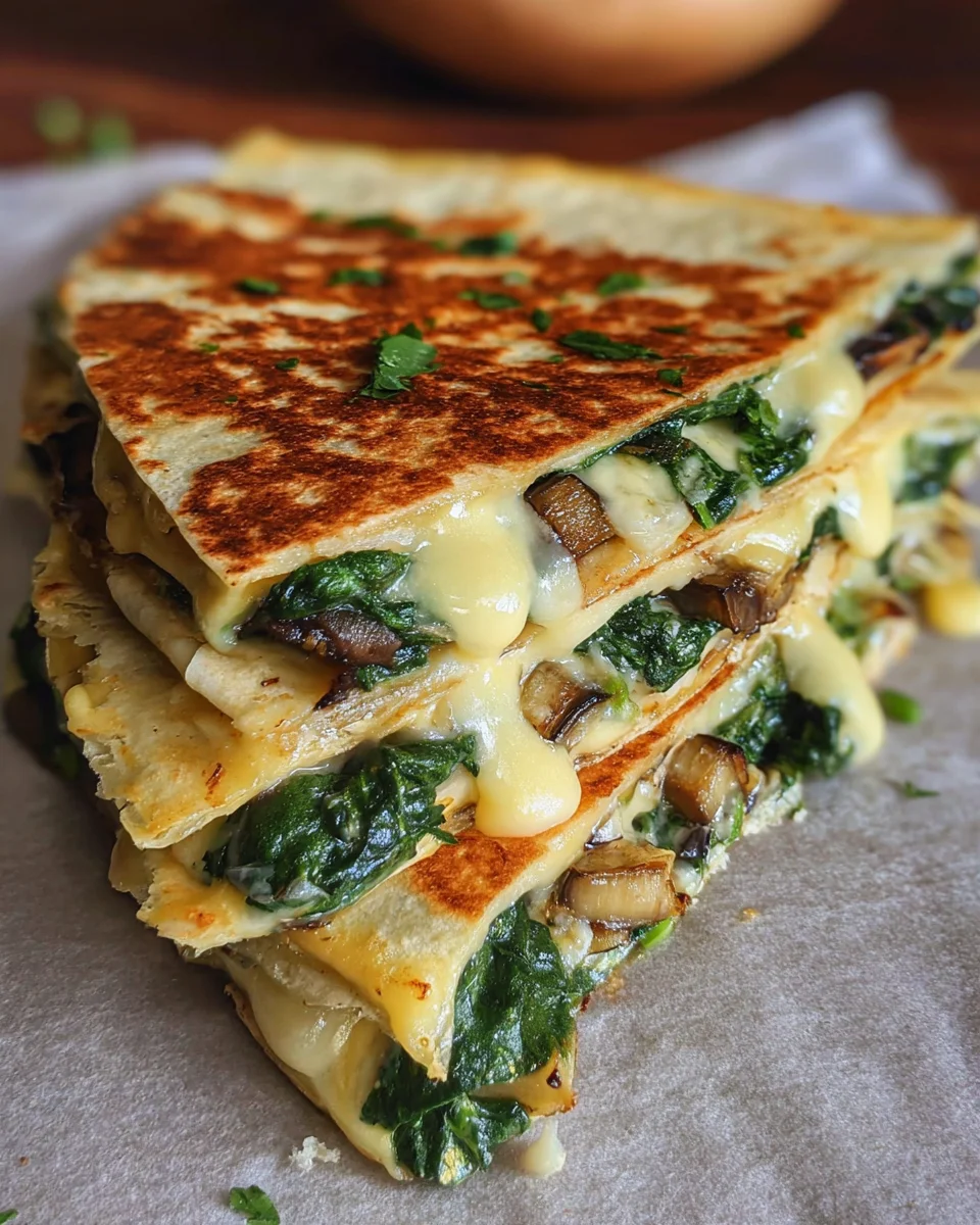Vegan Spinach Quesadillas 28 Vegan