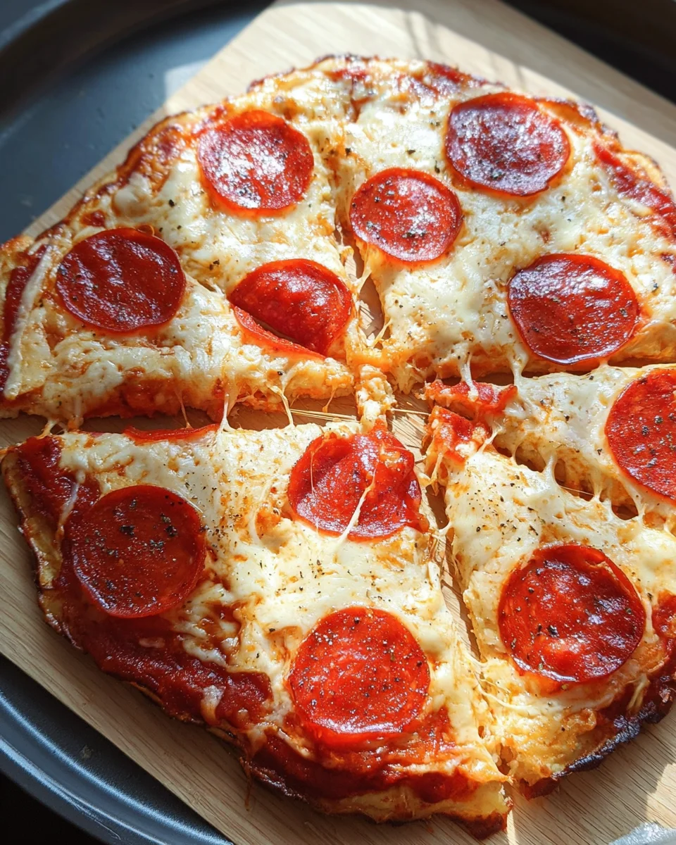 Viral Cottage Cheese Flatbread Pizza