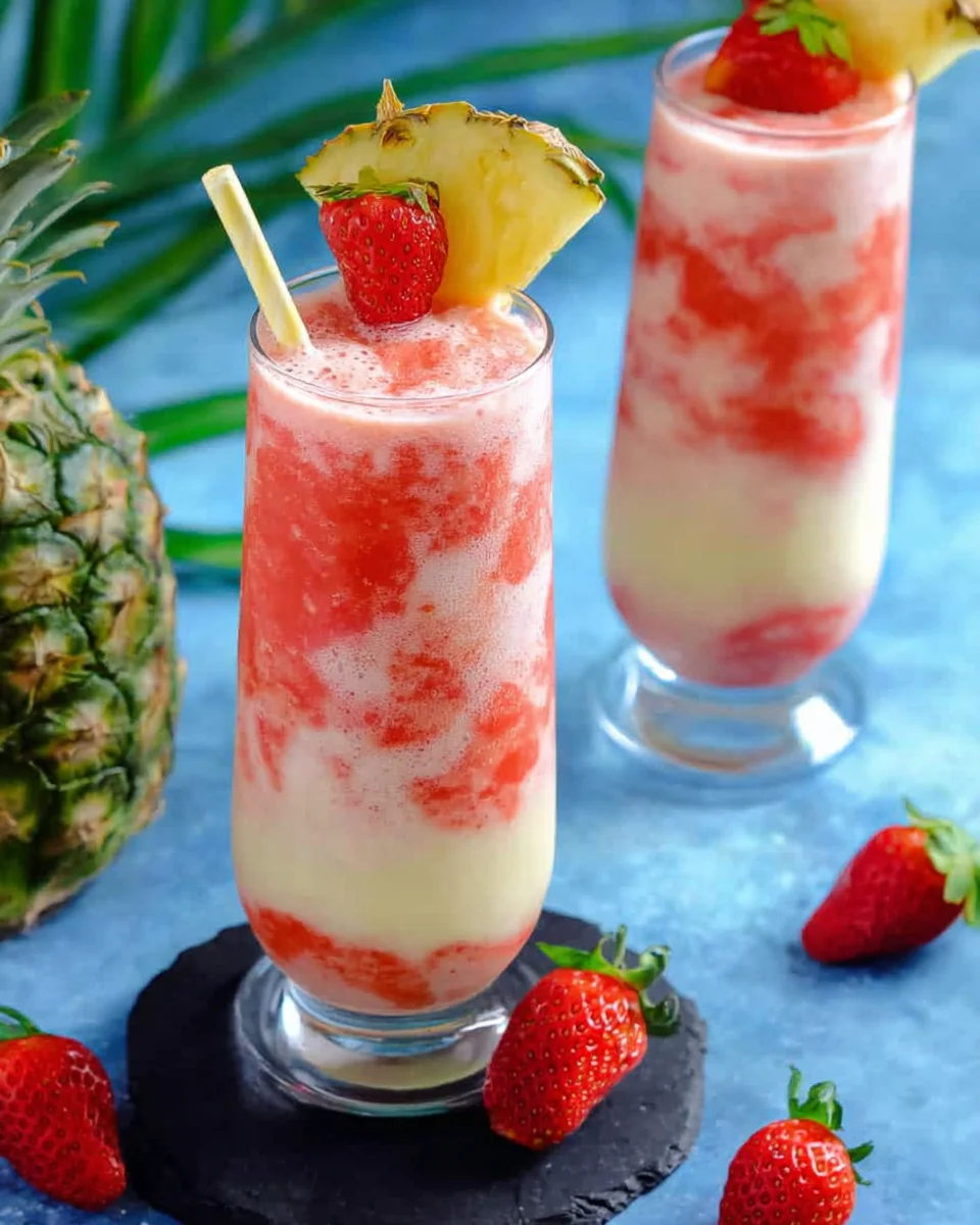 Virgin Strawberry Pina Colada 18 Virgin