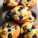 Blueberry Cottage Cheese Muffins