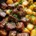 Creamy Garlic Butter Steak Bites and Potatoes 21 Creamy Garlic Butter Steak Bites and Potatoes