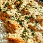 Creamy Smothered Chicken and Rice