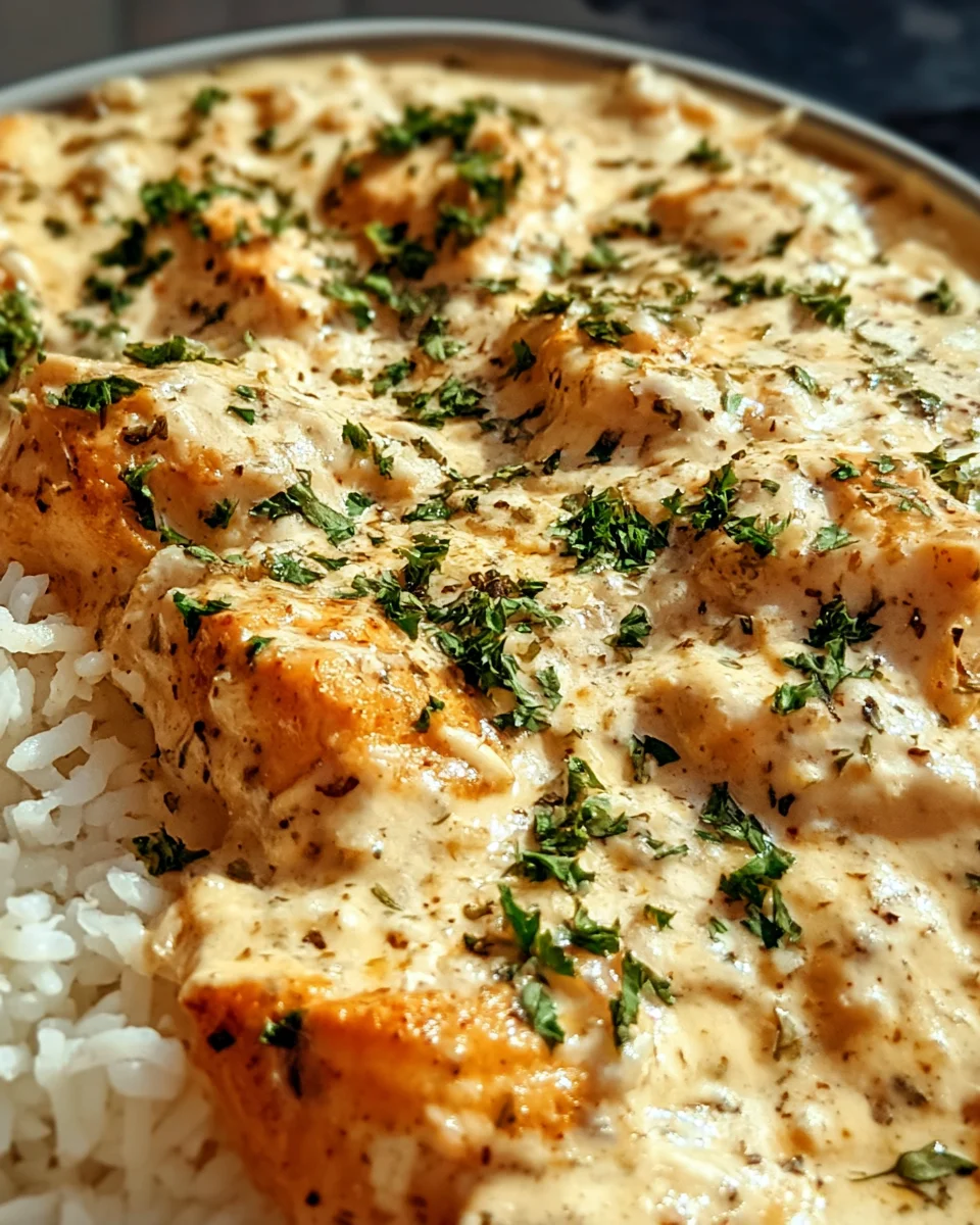 Creamy Smothered Chicken and Rice 24 Creamy Smothered Chicken and Rice
