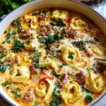 Creamy Tortellini Soup
