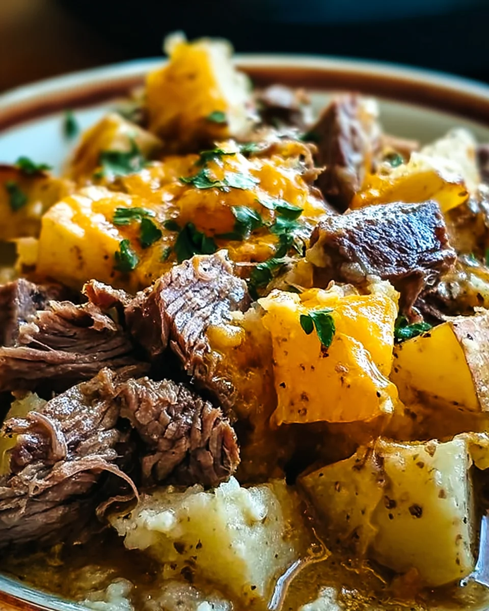 Crockpot Loaded Steak and Potato Bake Recipe 23 Crockpot