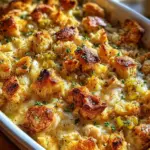 Dolly’s Chicken and Stuffing Casserole