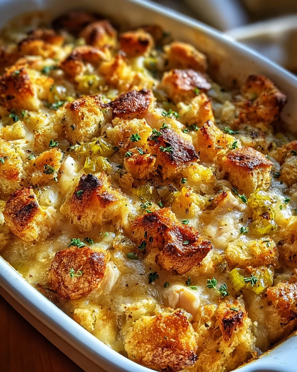 Dolly’s Chicken and Stuffing Casserole 19 Dolly’s Chicken and Stuffing Casserole