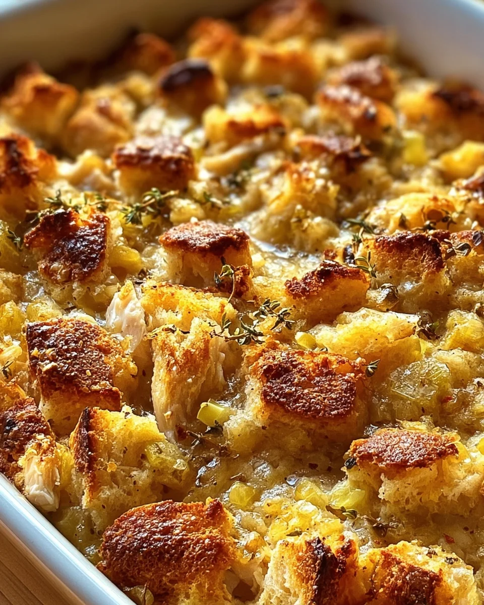 Dolly’s Chicken and Stuffing Casserole 20 Dolly’s