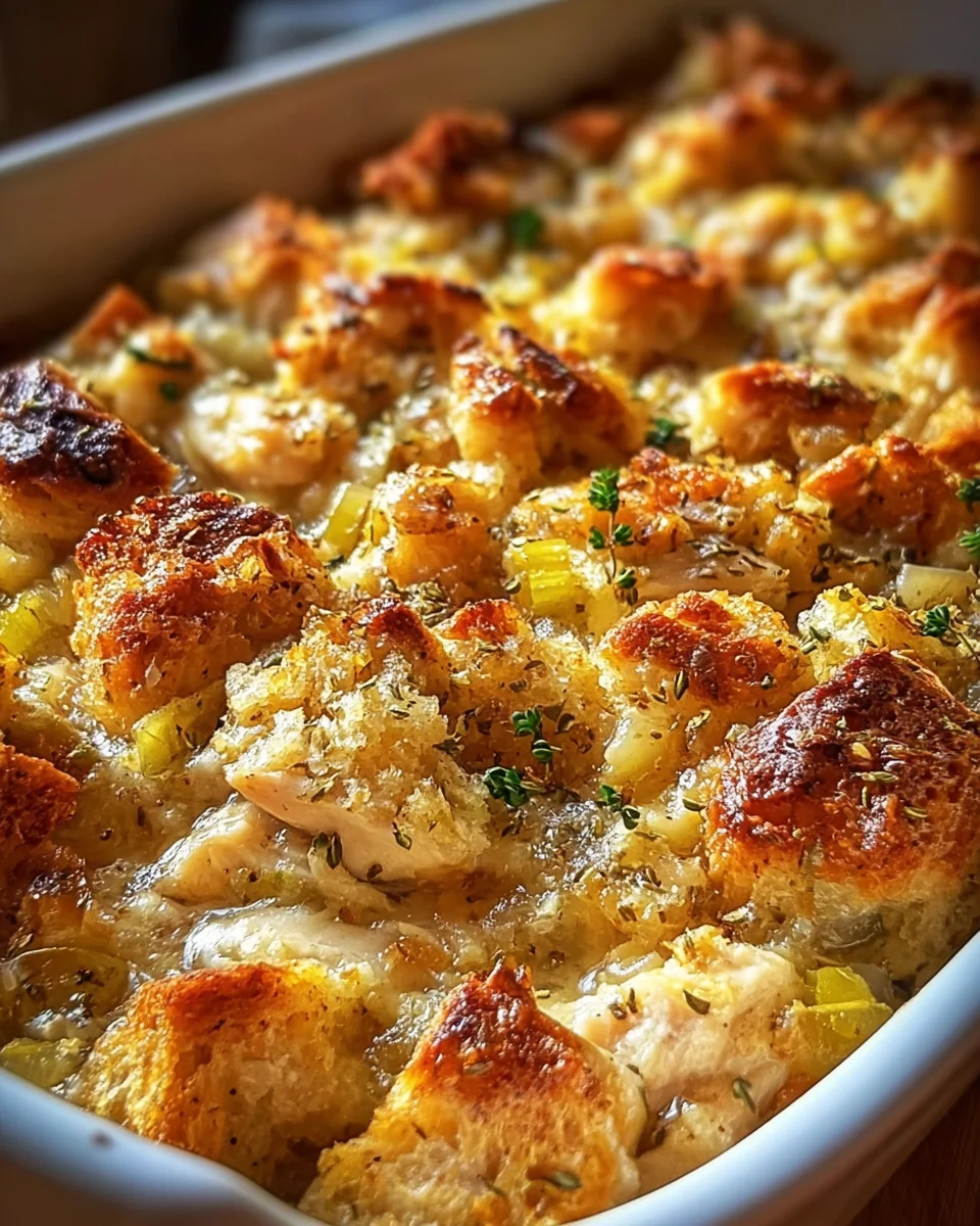 Dolly’s Chicken and Stuffing Casserole 21 Dolly’s