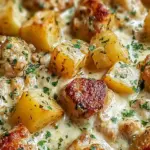 Garlic Parmesan Crockpot Chicken and Potatoes