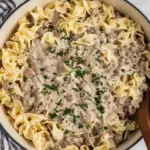 Ground Beef Stroganoff