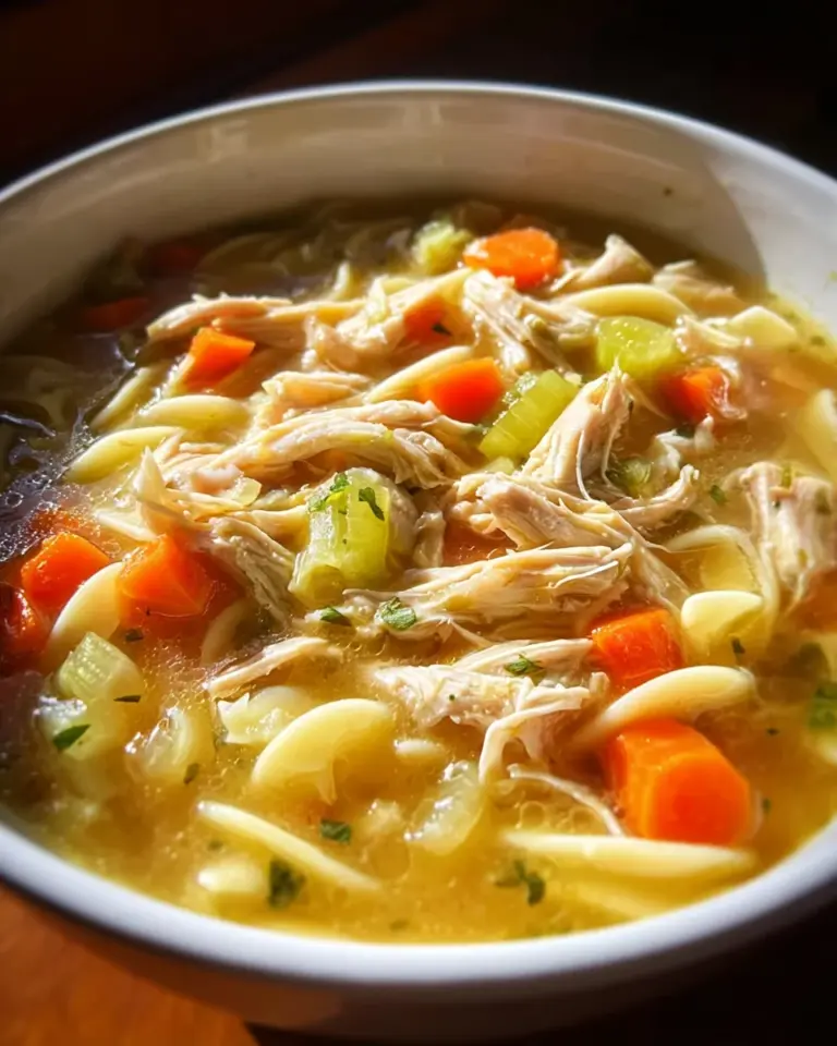 Homemade Chicken Noodle Soup