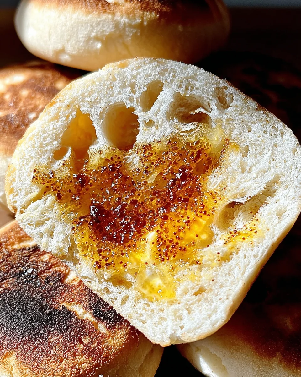 Homemade Sourdough English Muffins 17 Homemade