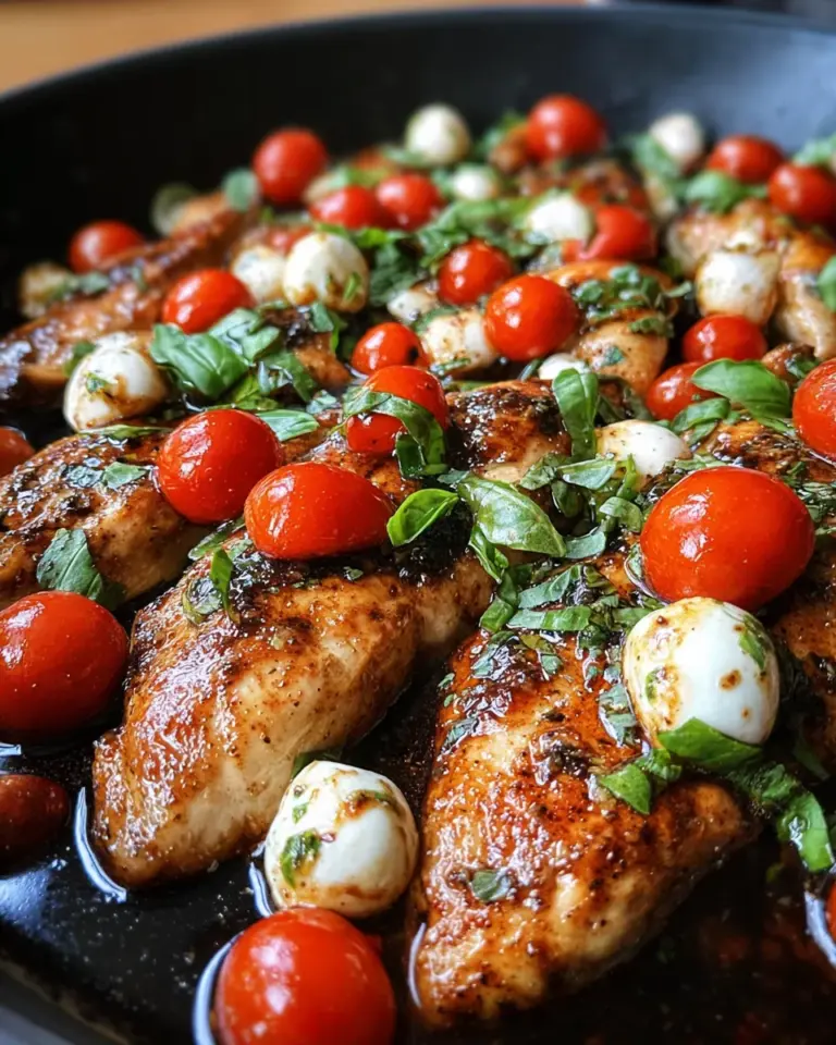 One Pan Balsamic Chicken