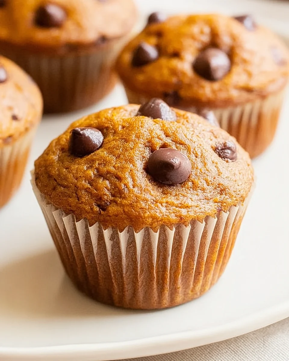 Home 8 Pumpkin Chocolate Chip Muffins
