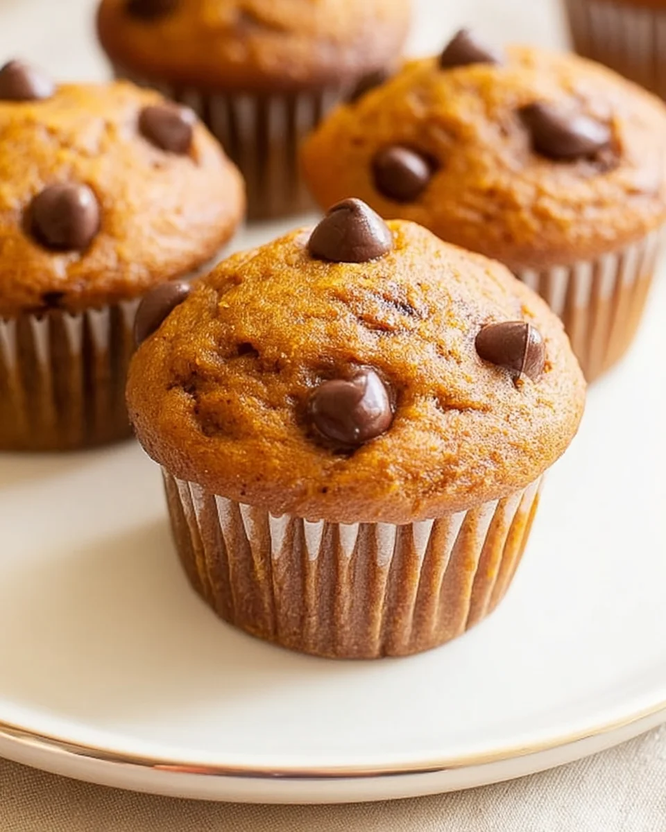 Pumpkin Chocolate Chip Muffins 26 Pumpkin