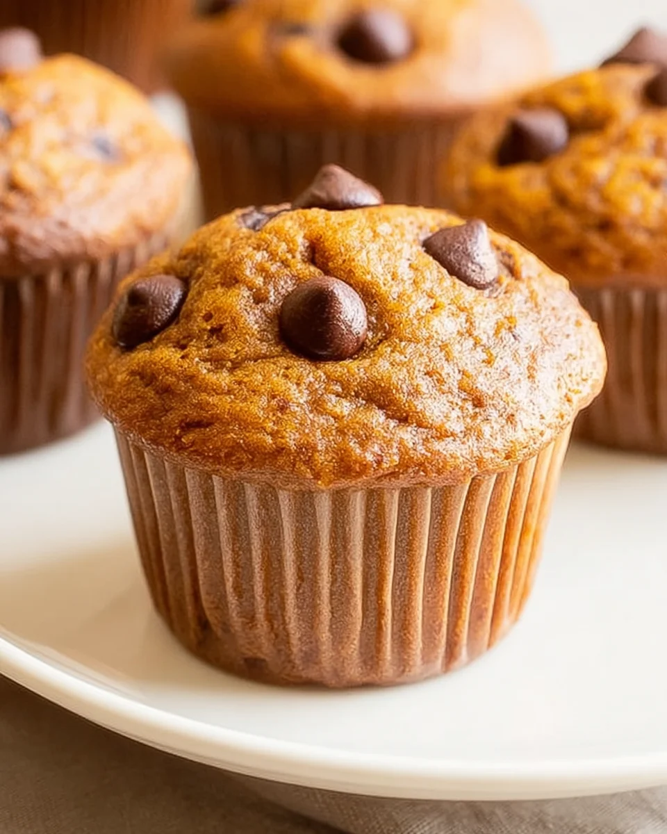 Pumpkin Chocolate Chip Muffins 27 Pumpkin