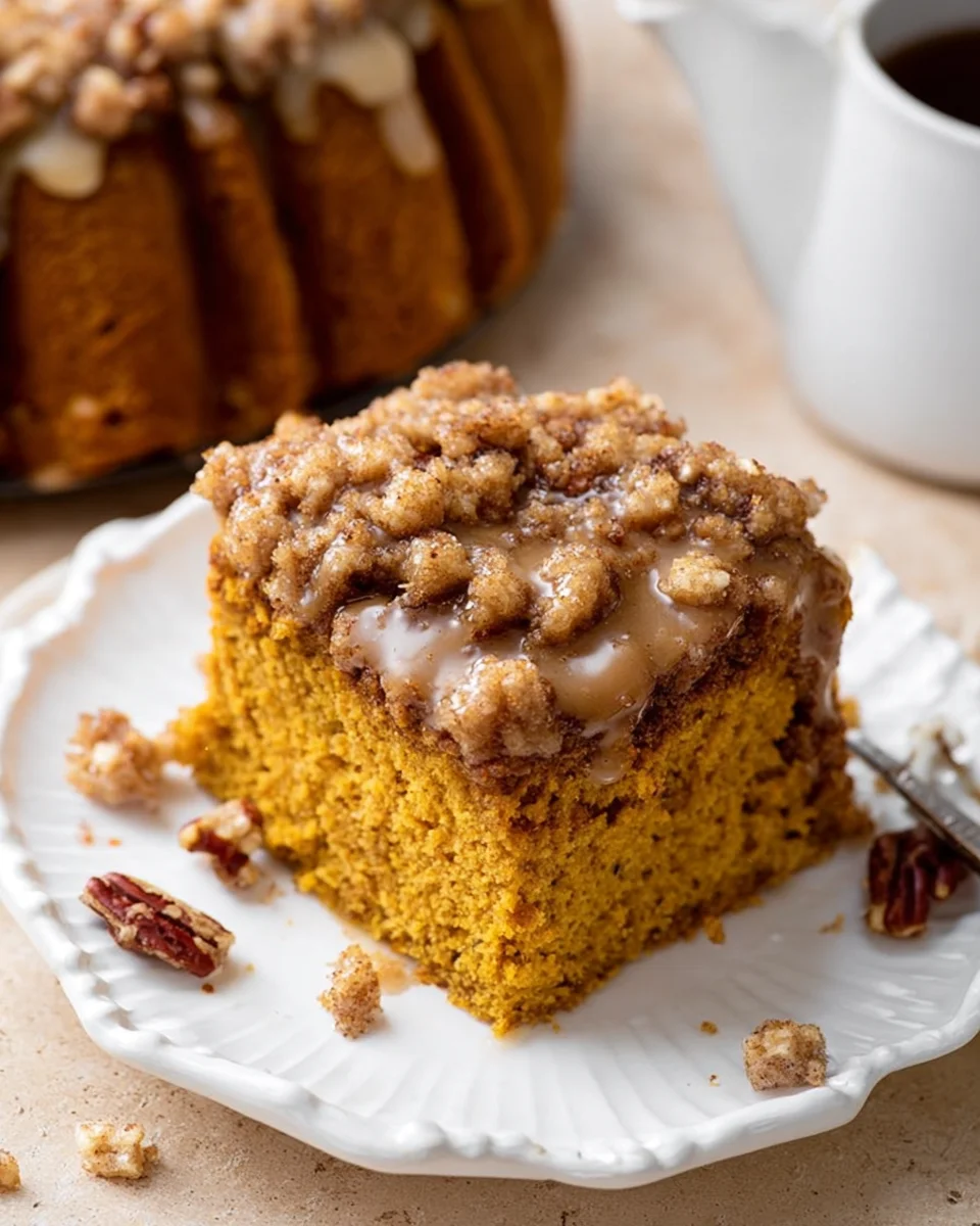 Pumpkin Coffee Cake Recipe 40 Pumpkin
