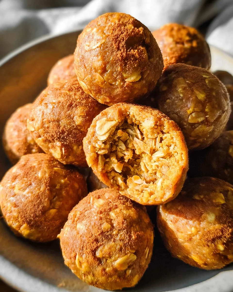 Pumpkin Protein Balls 16 Pumpkin