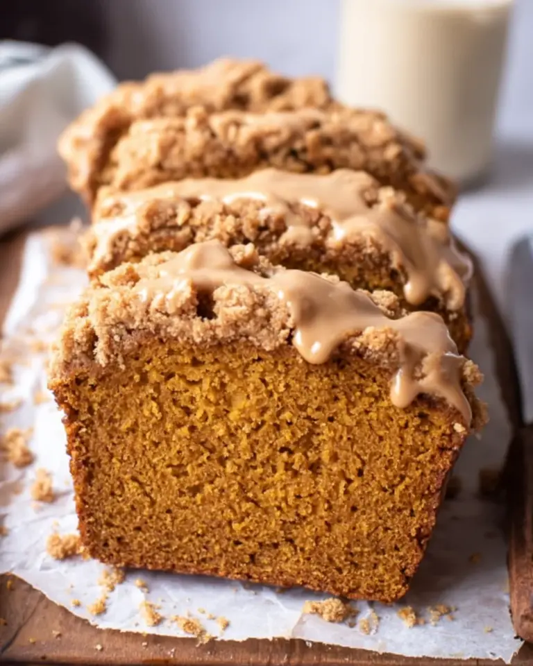 Pumpkin Streusel Bread