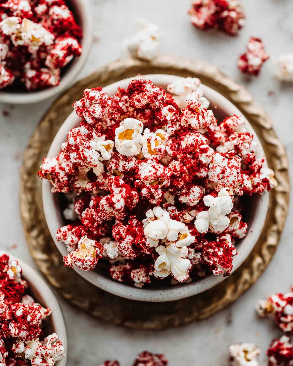 Red Velvet Popcorn 15 Red