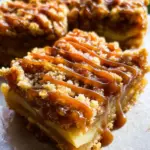 Salted Caramel Apple Crumble Bars Fall Treat