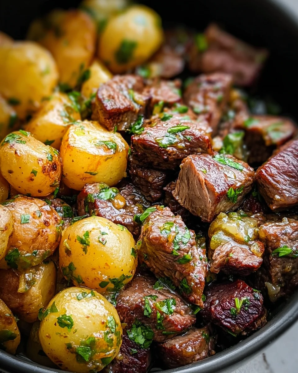 Slow Cooker Garlic Butter Beef Bites & Potatoes 17 Slow Cooker Garlic Butter Beef Bites & Potatoes