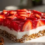 Strawberry Pretzel Jello Salad