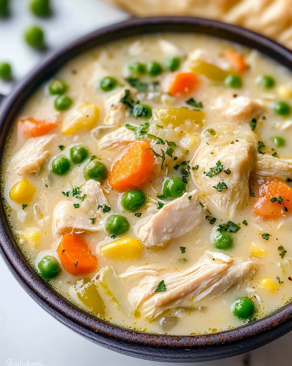Chicken Pot Pie Soup Recipe