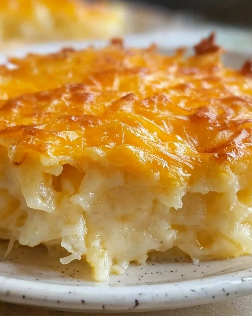 Copycat Cracker Barrel Hashbrown Casserole