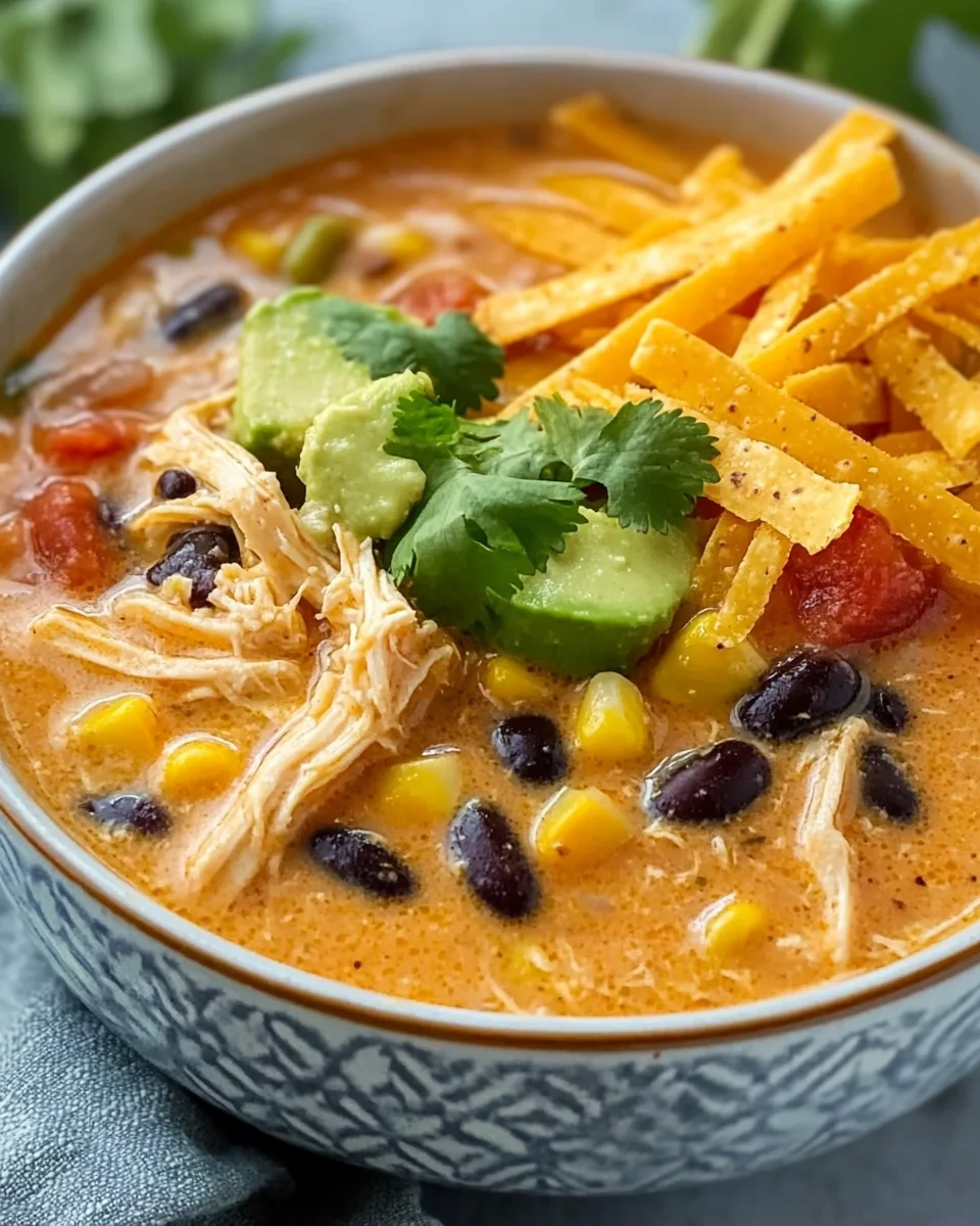 Creamy Chicken Tortilla Soup 19 Creamy Chicken Tortilla Soup