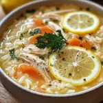 Greek Lemon Chicken Soup