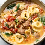 Italian Sausage Tortellini Soup