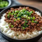 Korean Ground Beef Bowl (25-Minutes)