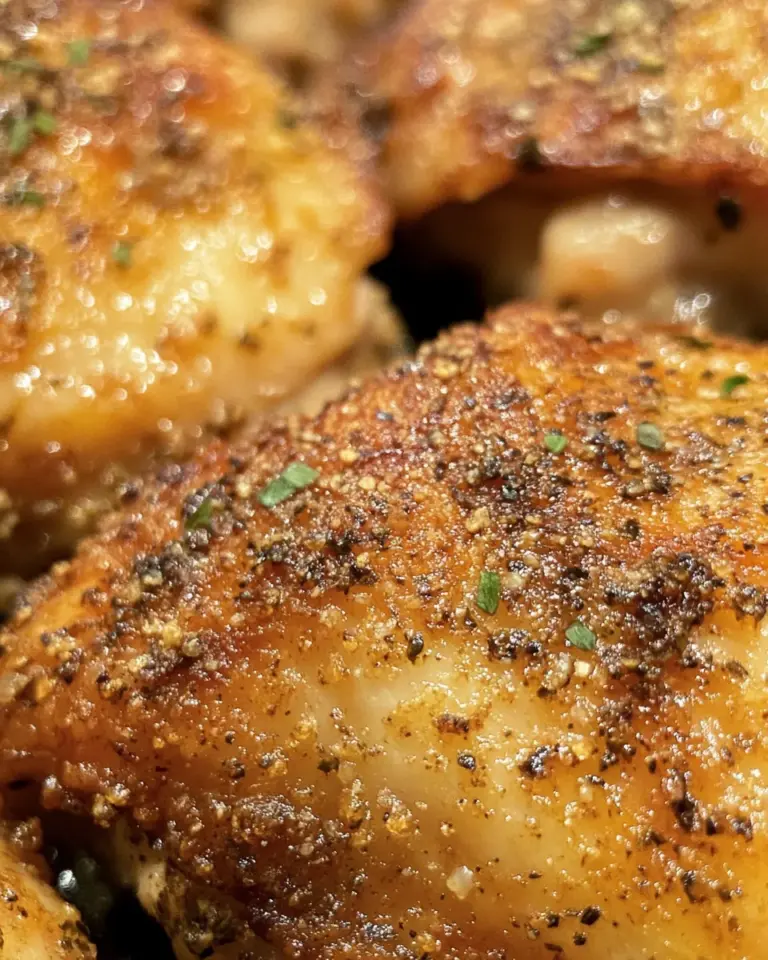Oven Baked Chicken Thighs