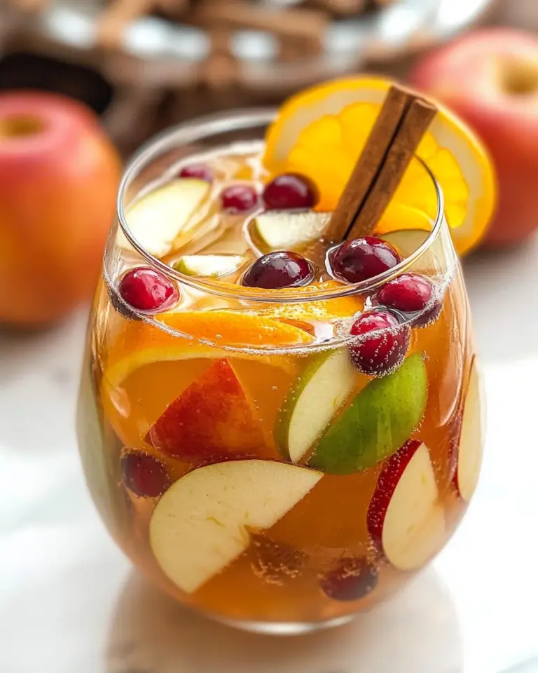 Thanksgiving Punch Recipe (with non alcoholic option!)