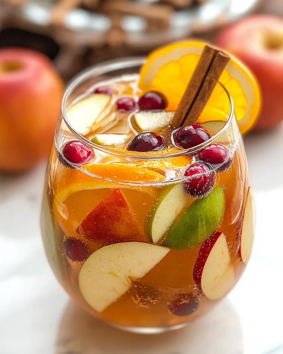 Thanksgiving Punch Recipe (with non alcoholic option!)